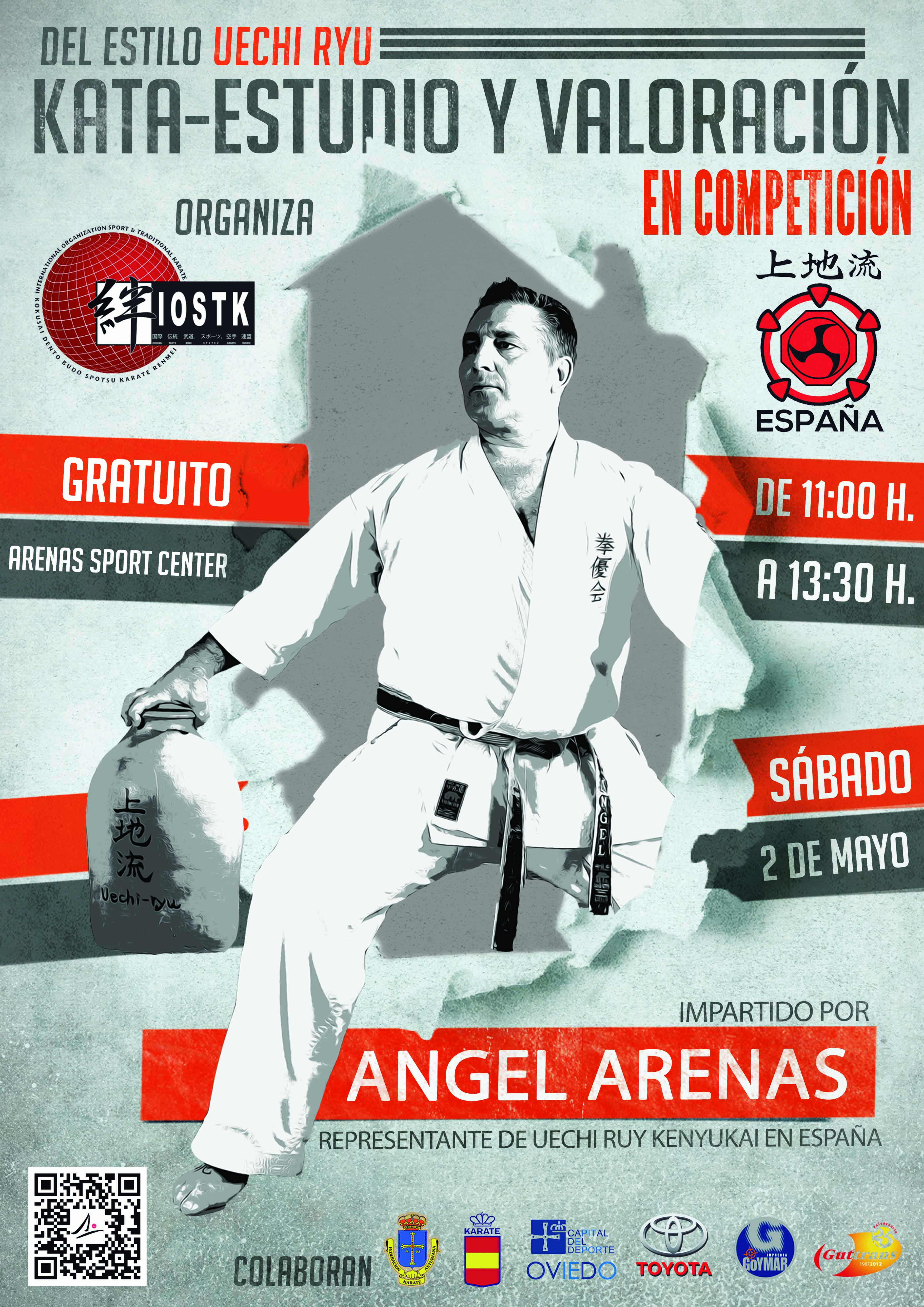 Cartel Curso Kata Uechi A3