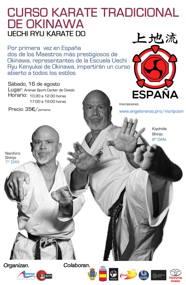 Cartel Curso abierto Shinjo