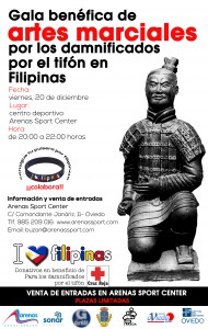 Mas de 20 artes marciales juntas para ayudar a un pueblo quelo necesita.